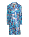 Boutique Moschino Overcoats In Blue
