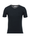 Alpha Studio T-shirts In Dark Blue