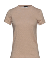 Atm Anthony Thomas Melillo T-shirts In Camel