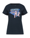 Armani Exchange T-shirts In Blue