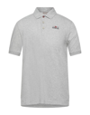 Napapijri Polo Shirts In Light Grey
