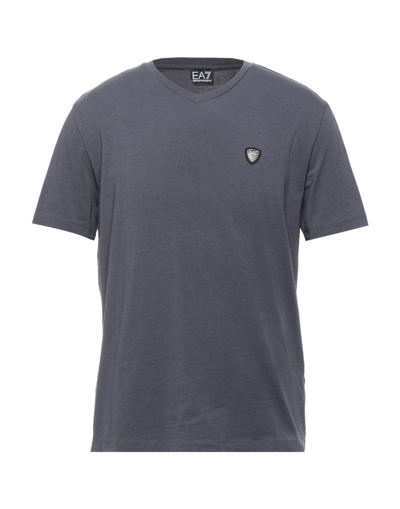 Ea7 T-shirts In Grey