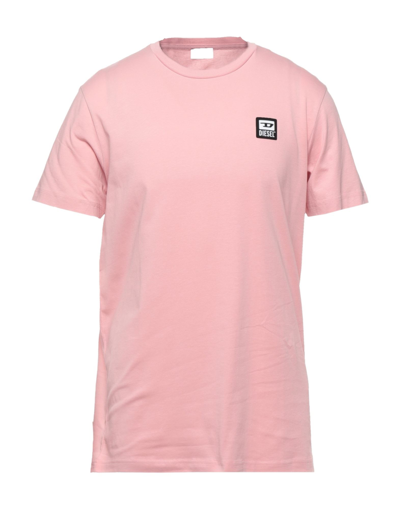 Diesel T-shirts In Pink