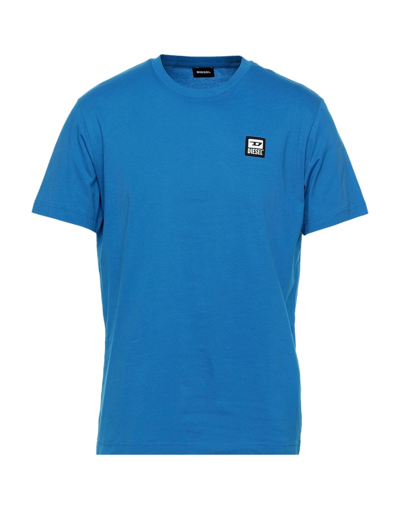 Diesel T-shirts In Bright Blue