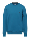C.p. Company Sweatshirts In Turquoise