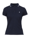 Save The Duck Polo Shirts In Dark Blue