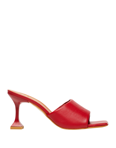 8 By Yoox Sandals In Red