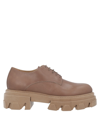 P.a.r.o.s.h Lace-up Shoes In Khaki