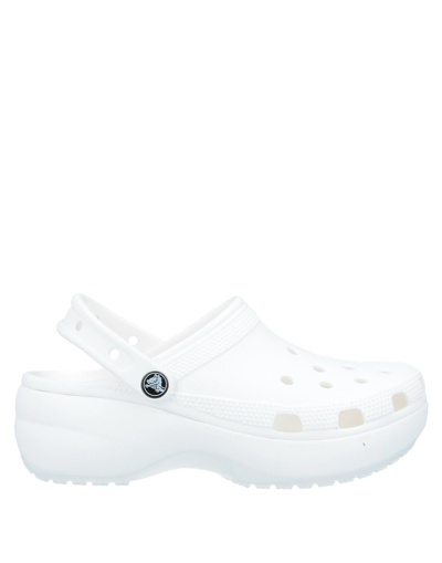 Crocs Mules & Clogs In White