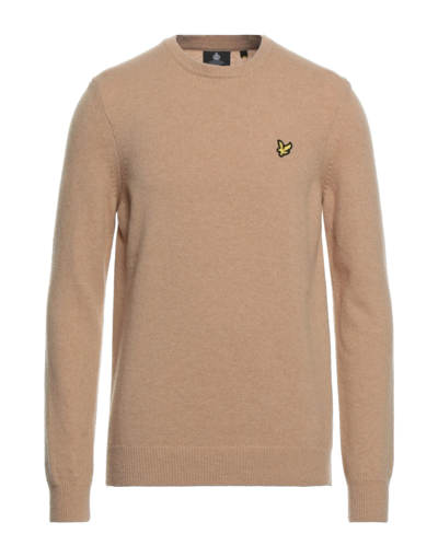 Lyle & Scott Sweaters In Beige