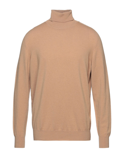 Drumohr Turtlenecks In Camel