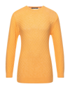 Daniele Alessandrini Sweaters In Orange