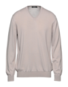 Alpha Studio Sweaters In Beige