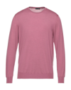 Drumohr Sweaters In Mauve