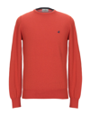 Brooksfield Sweaters In Rust