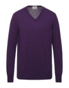 Brooksfield Sweaters In Purple