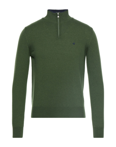 Brooksfield Turtlenecks In Green