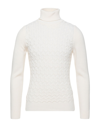 Jeordie's Turtlenecks In White