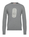 Gabardine Sweaters In Grey