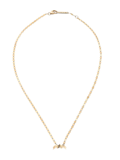 Lana Jewelry Women's Twenty 14k Gold & Diamond Aquarius Necklace