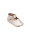 ELEPHANTITO BABY GIRL'S METALLIC LEATHER MARY JANES