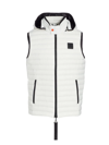 Moose Knuckles Riggin Sleeveless Jacket In White