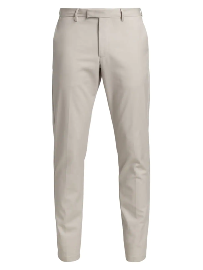 Reiss Mens Stone Eastbury Slim-fit Mid-rise Stretch-cotton Chinos
