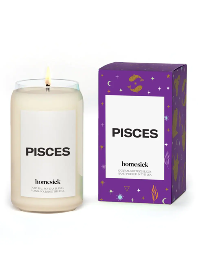 Homesick Astrology Pisces Candle