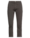 Daniele Alessandrini Homme Cropped Pants In Brown