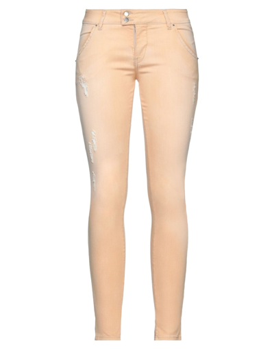 Met Jeans Pants In Beige