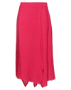 Alysi Midi Skirts In Fuchsia