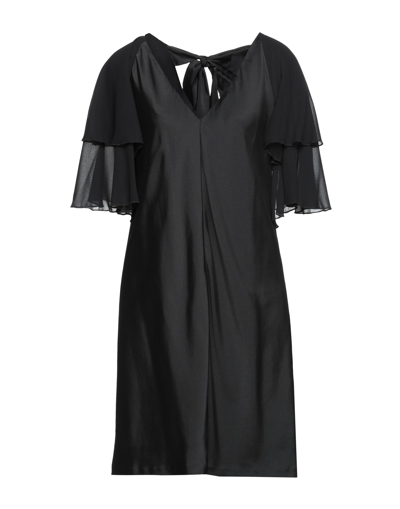 Liu •jo Short Dresses In Black