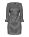 Liu •jo Short Dresses In Grey