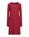 Antonelli Short Dresses In Red