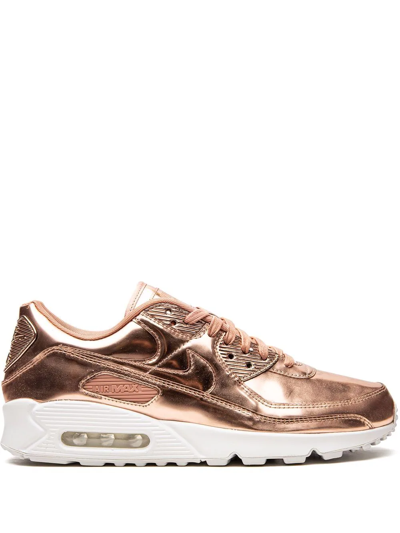 Nike Air Max 90 Low-top Sneakers In Pink