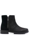 Sorel Women's Emelie Ii Zip Booties Women's Shoes In Schwarz