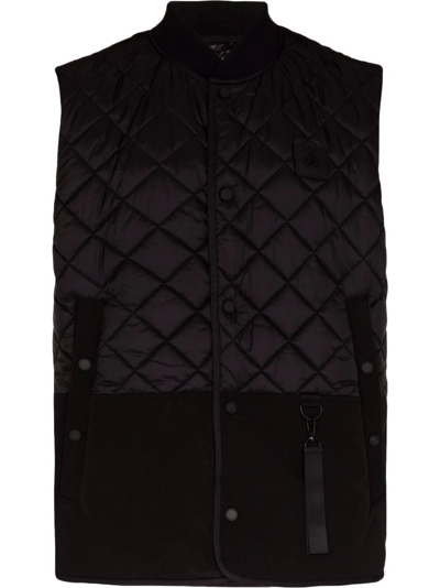 Moose Knuckles Clearwater Quilted Gilet In Black | ModeSens Moose Knuckles Clearwater Quilted Gilet In Black | ModeSens