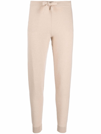 Paula Tapered-leg Cashmere Trousers In Neutrals