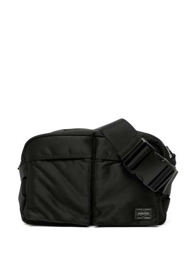 Porter-yoshida & Co Multi-pocket Shoulder Bag In Schwarz