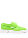 LE SILLA SLIP-ON LEATHER LOAFERS
