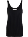 BY MALENE BIRGER RIBBED-KNIT TANK TOP