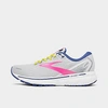 Brooks Women's Ghost 14 Running Shoes In Light Grey/pink/white/purple
