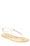 Katy Perry The Geli Studded Sandal In Clear