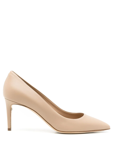 Ferragamo Ilary 70mm Pumps In Neutrals