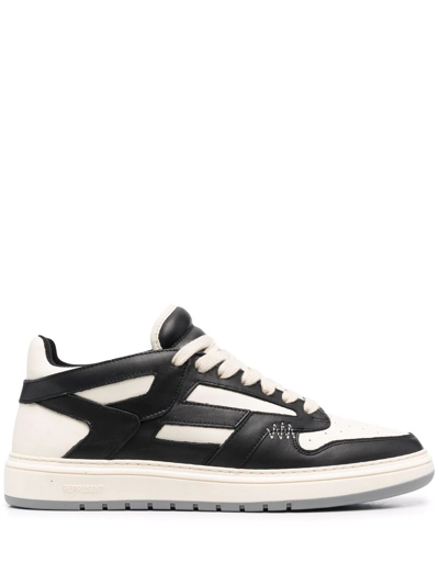 REPRESENT REPTOR LOW PANELLED SNEAKERS