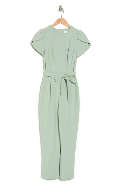 Calvin Klein Tulip Sleeve Jumpsuit In Jadette | ModeSens