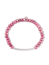 Sydney Evan 14kt White Gold Moonstone And Diamond Bracelet In White