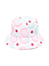 MARNI LOGO-PRINT BUCKET HAT