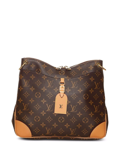 Pre-owned Louis Vuitton 2020  Odeon Mm Shoulder Bag In Brown