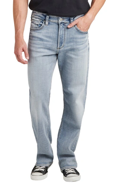 Silver Jeans Co. Men's Gordie Loose Fit Straight Leg Jeans In Indigo